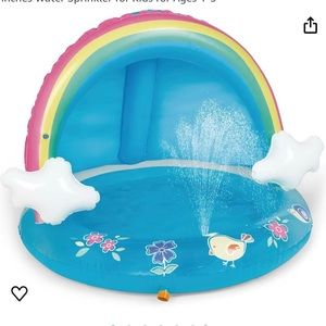 Inflatable baby pool